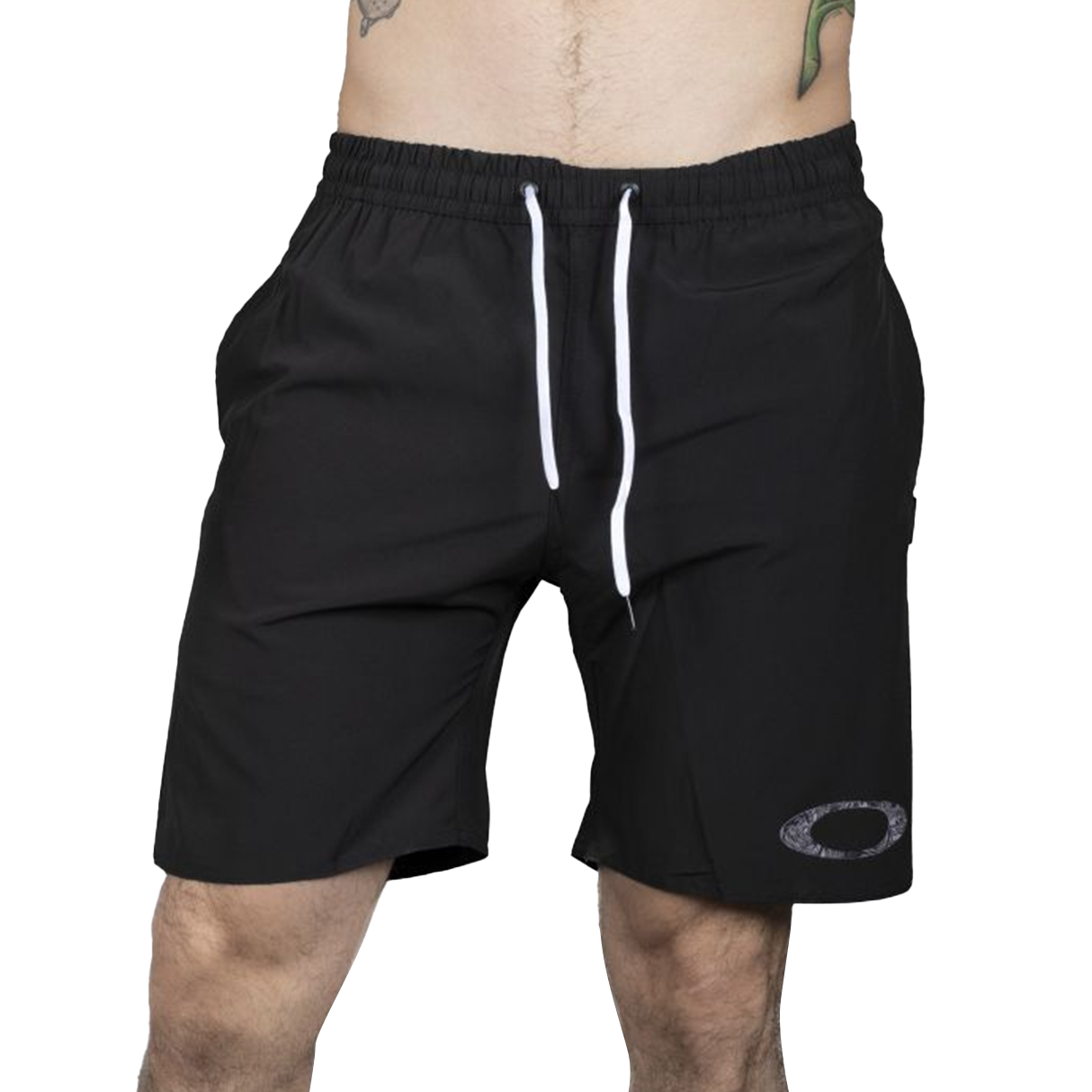 OCEAN WAVES GRAPHIC ELLIPSE TRUNK SHORTS