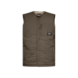 QUILTED SHERPA VEST