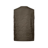 QUILTED SHERPA VEST